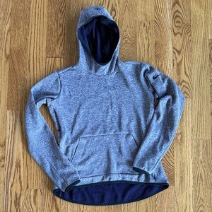 Nike Heather Gray and purple women’s Hoodie size M